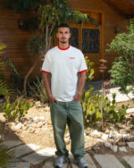 White Retro Oversized Tee - Image 2
