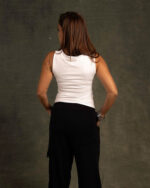 White Sleeveless Top - Image 2