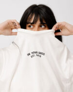 Who Came First Printed Oversized Tee - Image 4