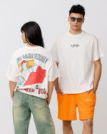 Who Came First Printed Oversized Tee - Image 2