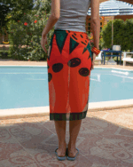 Wild Garden Maxi Flowy Wrap - Image 3