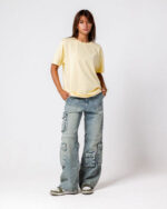 Yellow IYS Printed Regular Tee - Image 6