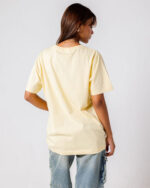 Yellow IYS Printed Regular Tee - Image 3