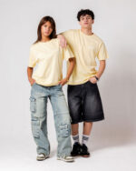 Yellow IYS Printed Regular Tee - Image 7