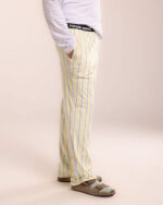 Yellow Striped Fluffy Pjoys - Image 4