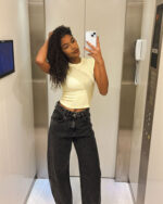 Yellow Wrinkled Top - Image 2